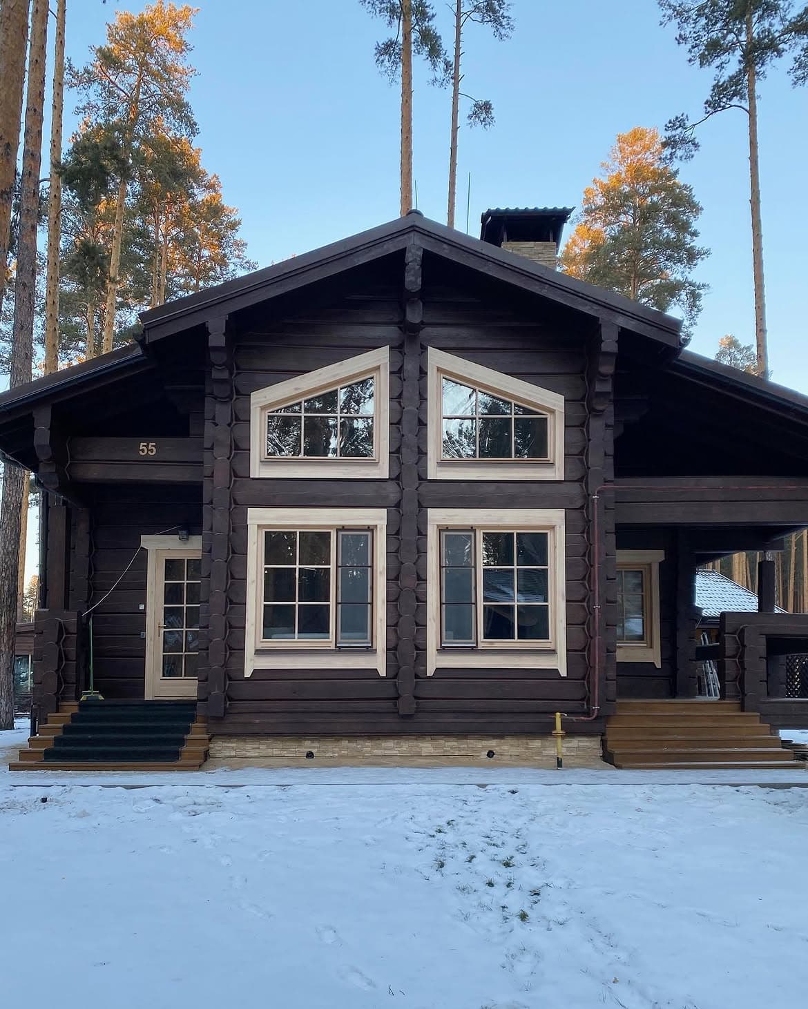 Реставрация дома из лафета, «Финский залив»